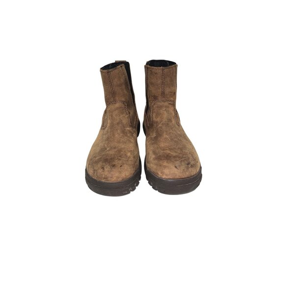 Caterpillar Women\'s Abbey Steel Toe Slip-On Work Boots P310912 Butterscotch 7.5M